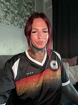 AileenInkOfficial live cam, Germany, Average, Black, Brown - EroticFlix