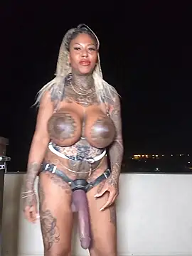 DarkDea live cam, Average, Black, Black, Big Cock - EroticFlix